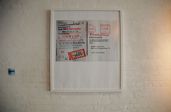 Bengt Hinrichs - Pa&szlig;(ier)-Bilder, Bild I