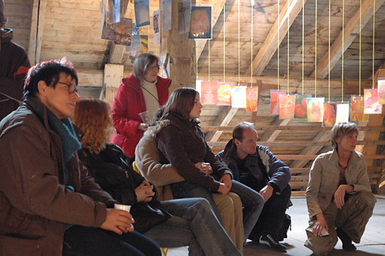 Impressionen der Finissage DIALOG NEUSTADT