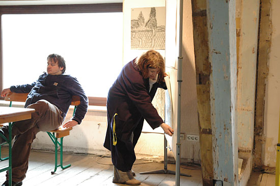 Impressionen der Finissage DIALOG NEUSTADT