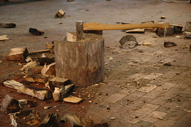 Bengt Hinrichs - Holz hacken