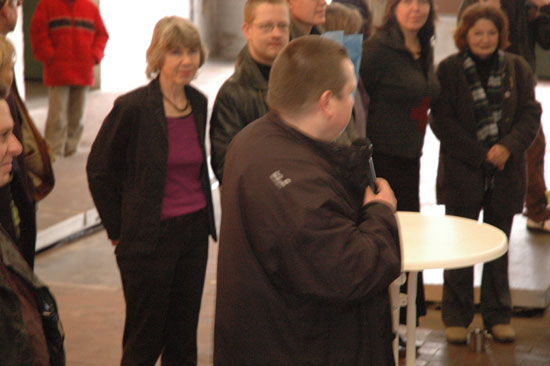 Impressionen der Vernissage DIALOG NEUSTADT