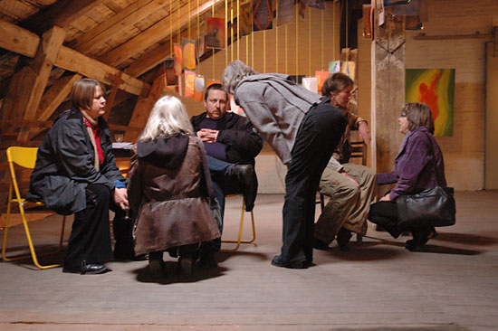 Impressionen der Vernissage DIALOG NEUSTADT